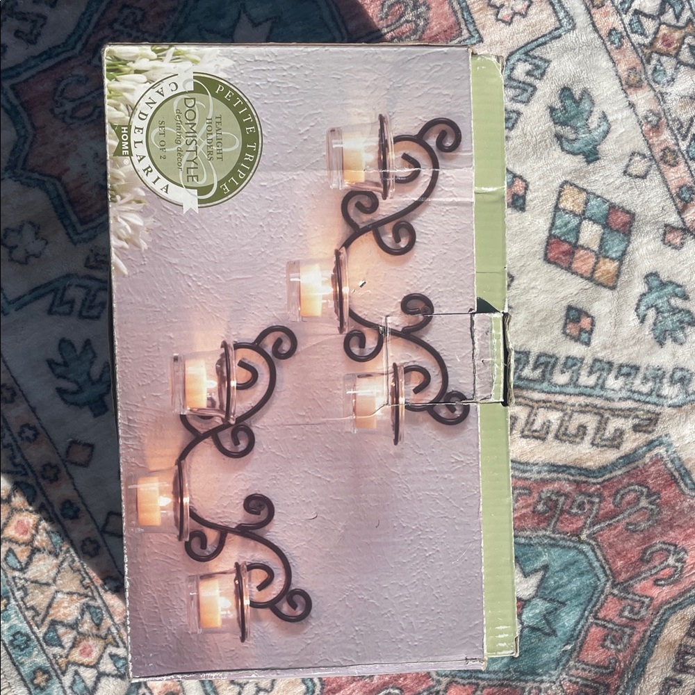 Wall Candelaria Set - Brown